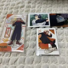 呪術廻戦渋谷事変 虎杖悠仁ファミマ限定アクスタ カード4点セット