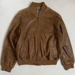 Polo by Ralph Lauren レザー ボンバージャケット XL