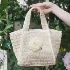 Herlipto Rose Straw Tote Bagのサムネイル