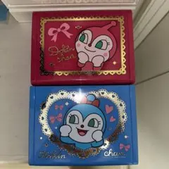 アンパンマン ドキンちゃん コキンちゃん 小物入れ ミラー付き