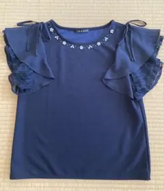 INGNI ネイビー 半袖 トップス M