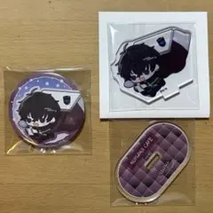 佐伯イッテツ スイパラ 缶バッジ＆ミニアクスタ