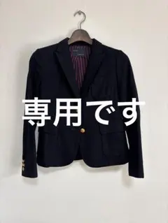 美品 IÉNA ウール テーラードジャケット 38 IENA 「IENA」 テーラードジャケット 38 グレー レディース