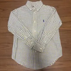 Ralph Lauren 長袖シャツ 4サイズ イエロー/ブルー