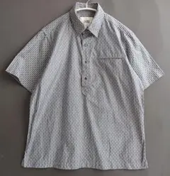TAKEO KIKUCHI ストライプ半袖シャツ Lのサムネイル