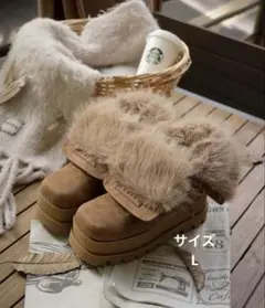 Darich ライニングファーエンジニアブーツ