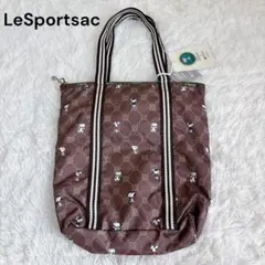 【新品未使用】LeSportsac スヌーピー 70周年コラボ ワッペン付き