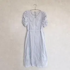 CELFORD ストレッチマーメイドワンピース ロング Vネック - メルカリ