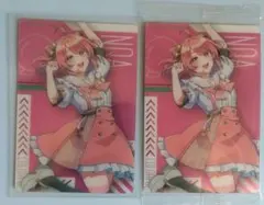カラフルピーチ のあ カード 2枚セット