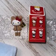 【新品未開封】ハローキティ展　シークレットマスコットチャームA　くまスーツ