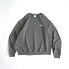 JERZEES ジャージーズ 企業刺繍ロゴ スウェット グレー XL