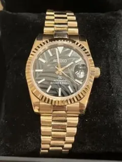 アバ様 ゴールドダイヤル コンビDJ36 オマージュ カスタムMOD NH35A