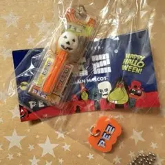 PEZ ハロウィンver. ボールチェーンマスコット　パンプキン　1点　ガチャ