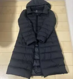 ユニクロ ウルトラライトダウンロング Lサイズ ブラック