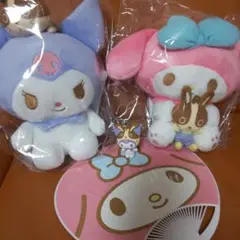 宇佐美 マイメロ クロミぬいぐるみセット