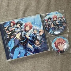 初回限定生産版 あんスタ knights サイン入りアルバム＋缶バッジ2個