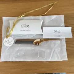 リファ　ハートコームアイラ シャンパンゴールド