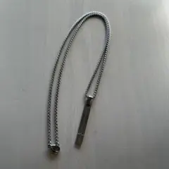 メンズネックレス　シルバー　ロング