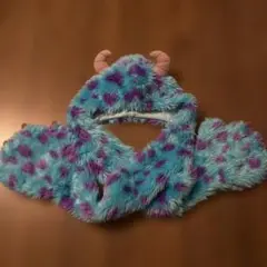 ディズニー モンスターズインク サリー マフラーキャップ 被り物