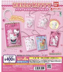 【フルコンコンプ全６種】HELLO KITTY パッケージミニチュアコレクション