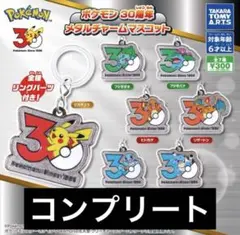 ポケモン　30周年　メタルチャームマスコット　コンプリート