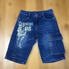 Topvalue デニムハーフパンツ 140