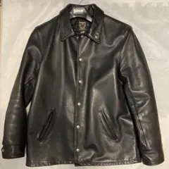 ま*き様 Schottワンスター　レザーコーチジャケット　サイズ42 希少品　美 LEATHER COACH JACKET/レザーコーチジャケット | Schott（ショット