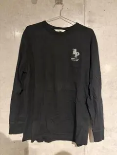 beautiful people ロゴ 長袖 Tシャツ ブラック