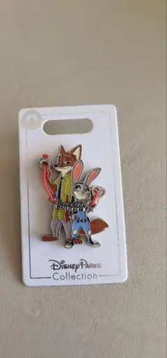 ディズニー ズートピア ピンズ　ピンバッジ　ジュディー ニック