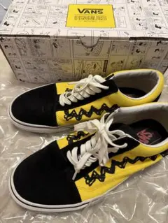 VANS×PEANUTS オールドスクール チャーリーブラウン - メルカリ