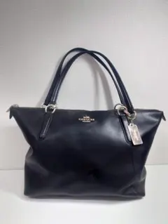 COACH トートバッグ ブラック レザーのサムネイル