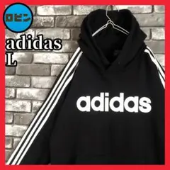 adidas 三本線 スリーライン アディダス スウェット フーディー 3本線