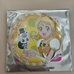 プリキュア　ハートクローバーカフェ 缶バッジ　キュアパイン フレッシュプリキュア コラボカフェ ハートクローバー 缶バッジ キュア