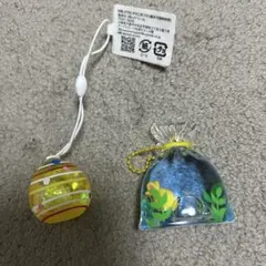 r*i様 金魚 キーホルダー　オイルチャーム ヨーヨー プライズ品のサムネイル