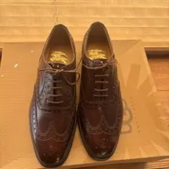 BURBERRY ブラウンレザー シューズ24cm