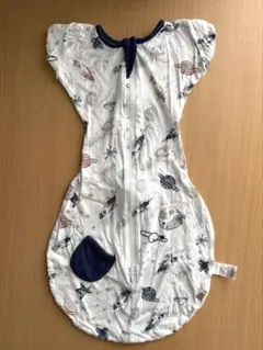 ベビースワドル　綿100%メッシュ春夏　Mサイズ