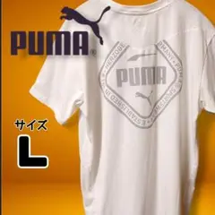 【PUMA】プーマ DRYCELL メッシュ Tシャツ ホワイト ロゴ スポーツ