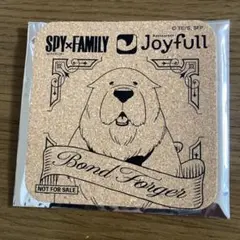 SPY×FAMILY ジョイフル　コラボ　コルクコースター　ボンド