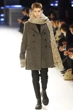 美品 2007AW ディオール オム エディ期 ピーコート ウール 42 エディ期 メルトンウール ショート Pコート | ブランド古着の買取