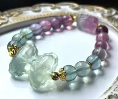 はる様＊ニルヴァーナ水晶 グアテマラ翡翠 ルビー ブレスレット - メルカリ