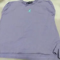 KANGOL KIDS パープル 袖無しワイドTシャツのサムネイル