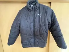 PUMA ブラック 中綿コート 140