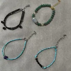 ・*・様 天然石ブレスレットセット
