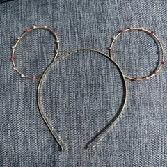 ミッキーマウス耳カチューシャ