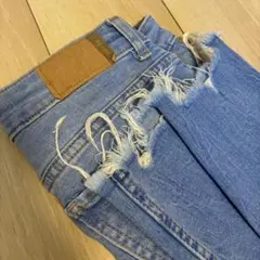 Bershka ベルシュカ ダメージスキニーデニム EUR36 USA4