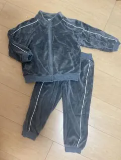 プティマイン セットアップ ベロア ジャージ 上下セット100cm