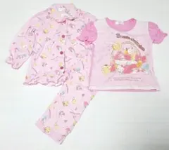Sanrio キャラクターズ 前開きパジャマ3点セット 120cm