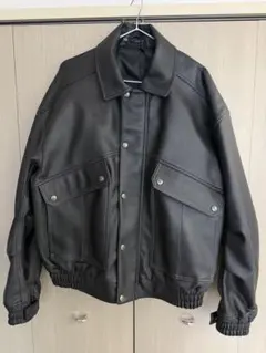 ZARA フェイクレザージャケット