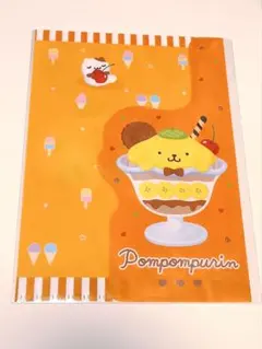 サンリオ　クリアファイル　ポムポムプリン