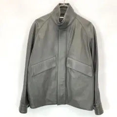 WYM LIDNM ヴィンテージ ゴートレザー ライディングブルゾン 山羊革